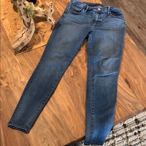 LOFT Skinny jeans- with stretch